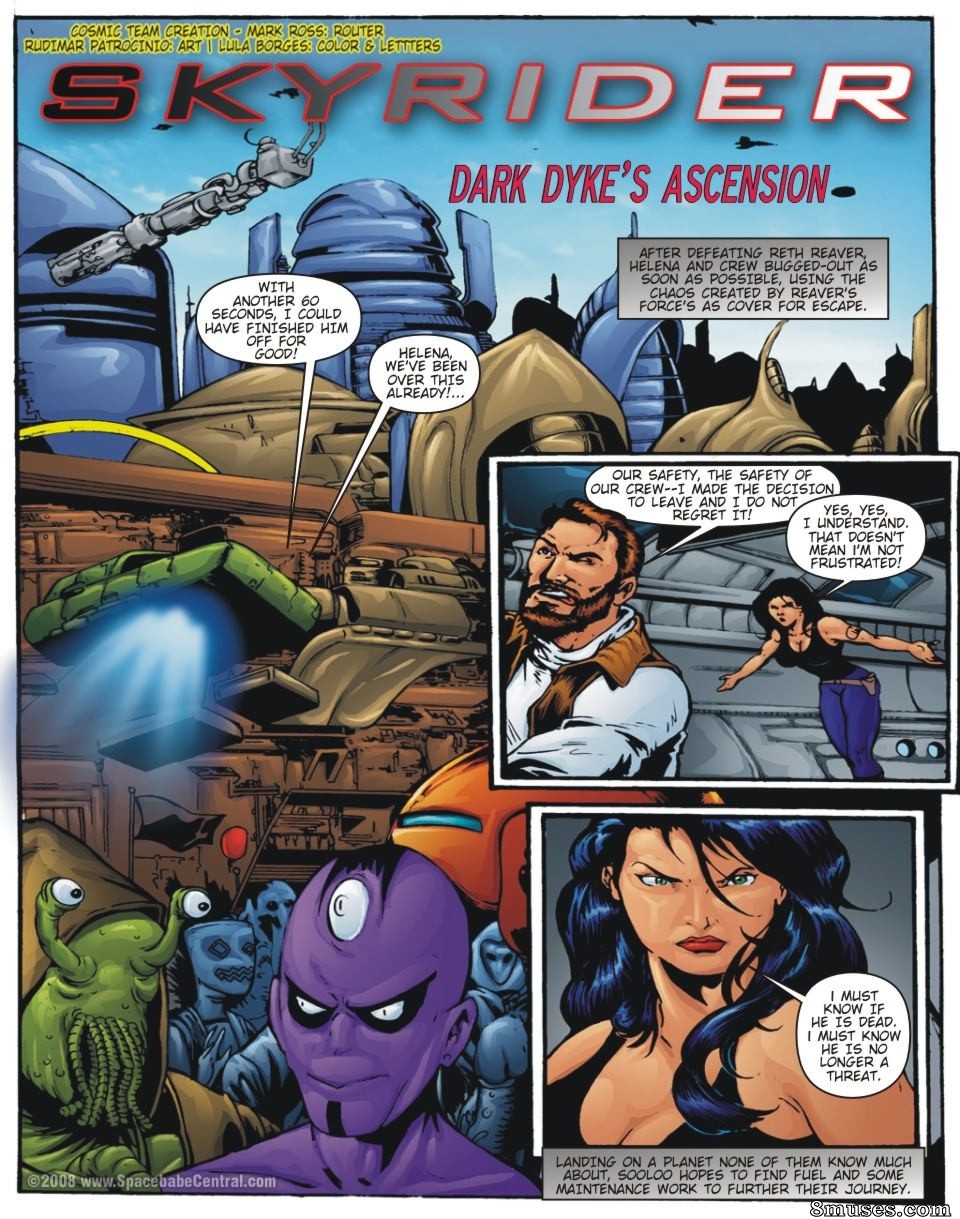 Space Babe Central - Skyrider - Page 47