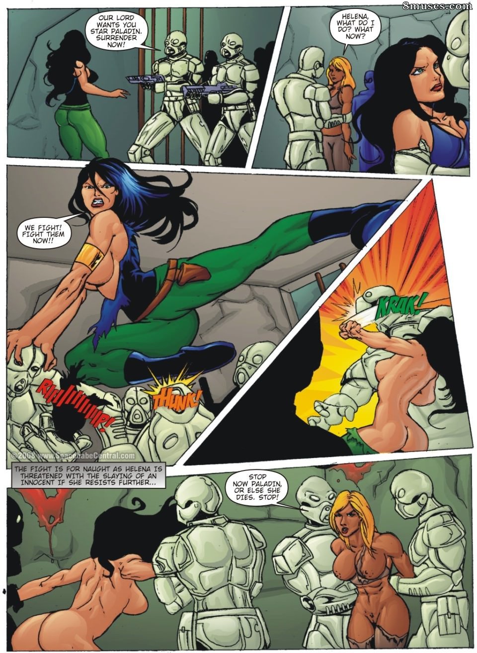 Space Babe Central - Skyrider - Page 40