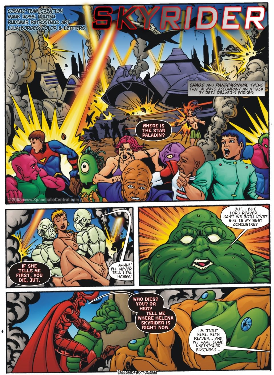 Space Babe Central - Skyrider - Page 42