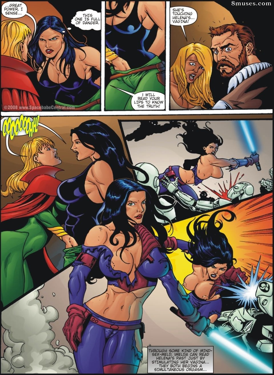 Space Babe Central - Skyrider - Page 35