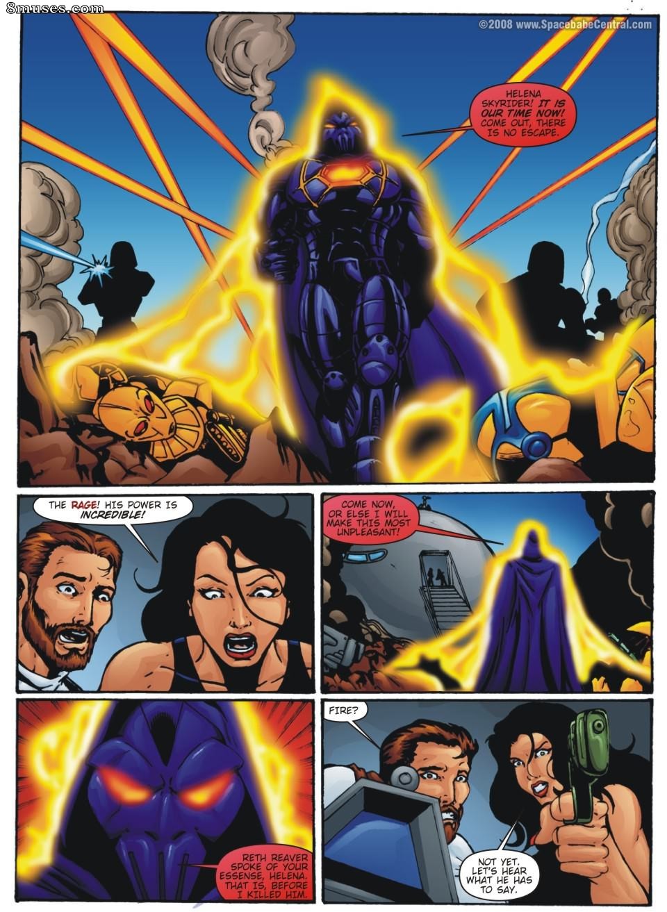 Space Babe Central - Skyrider - Page 58
