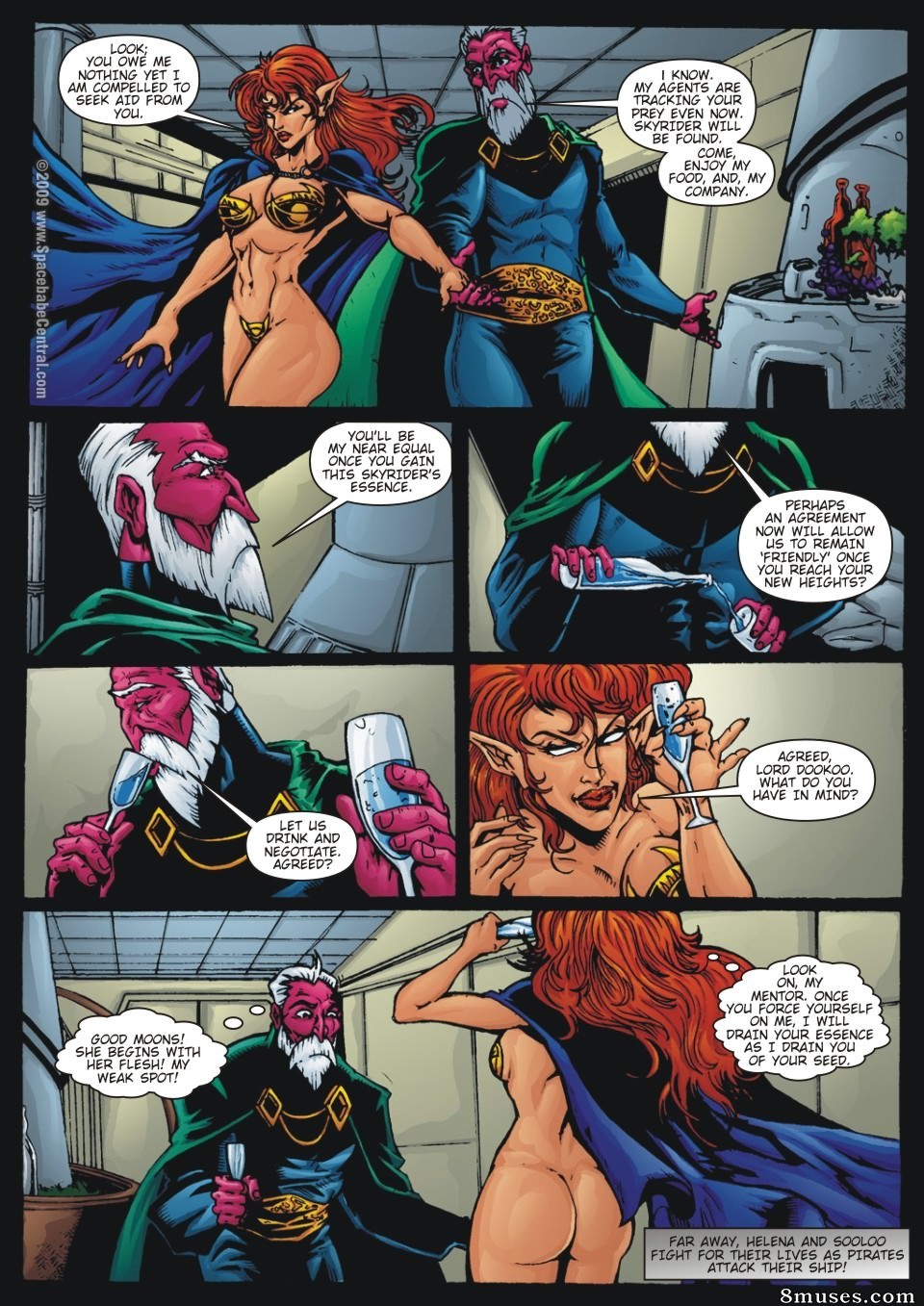 Space Babe Central - Skyrider - Page 68