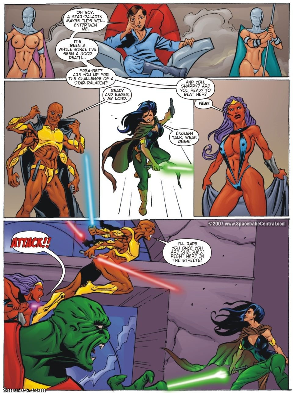 Space Babe Central - Skyrider - Page 23