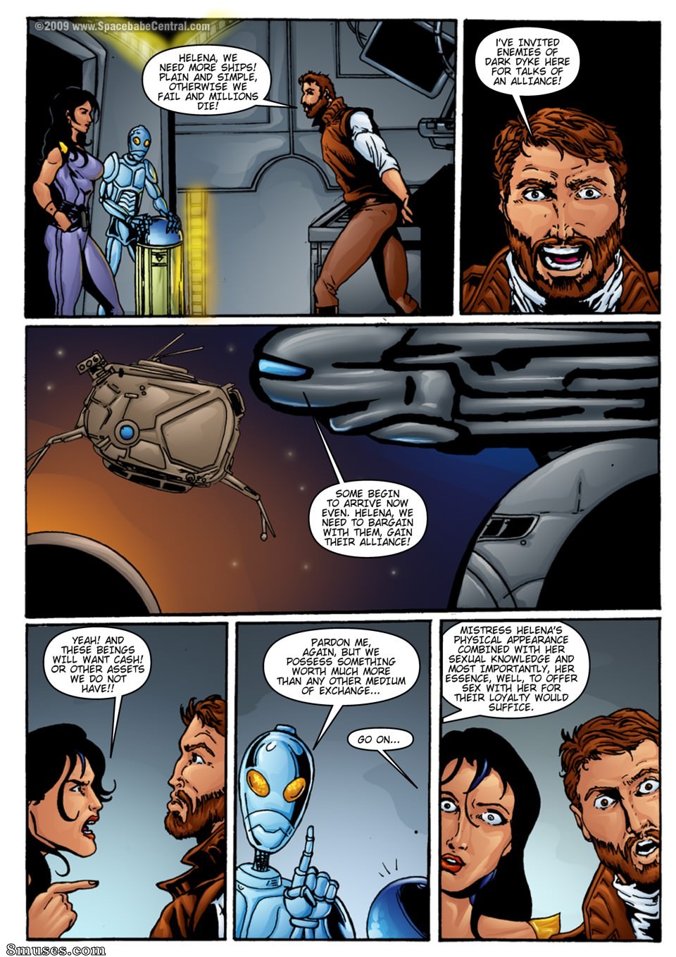 Space Babe Central - Skyrider - Page 73