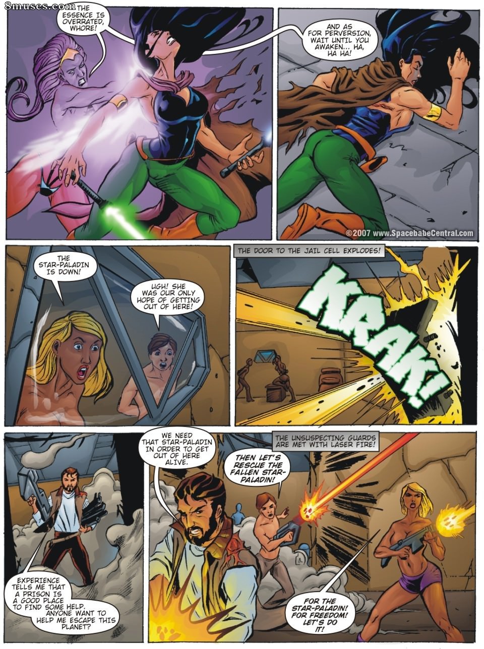 Space Babe Central - Skyrider - Page 25