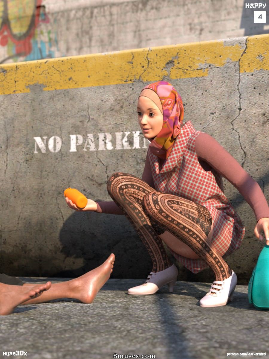 Hijab 3DX - Perda de controle - Feliz - Página 4