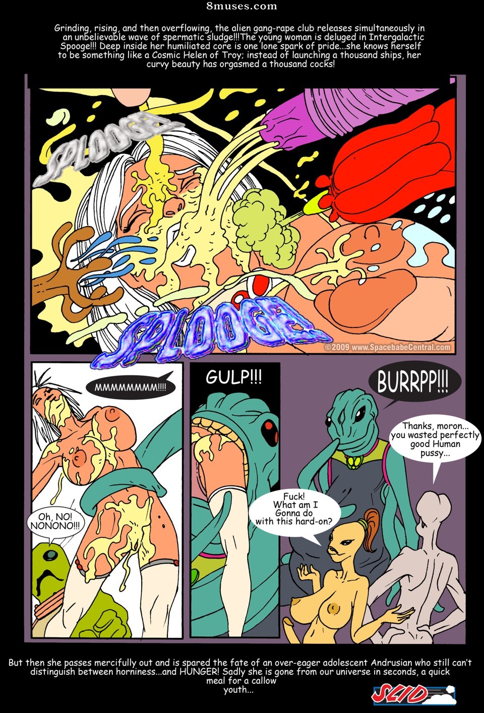 Space Babe Central - Alien Agent - Page 5