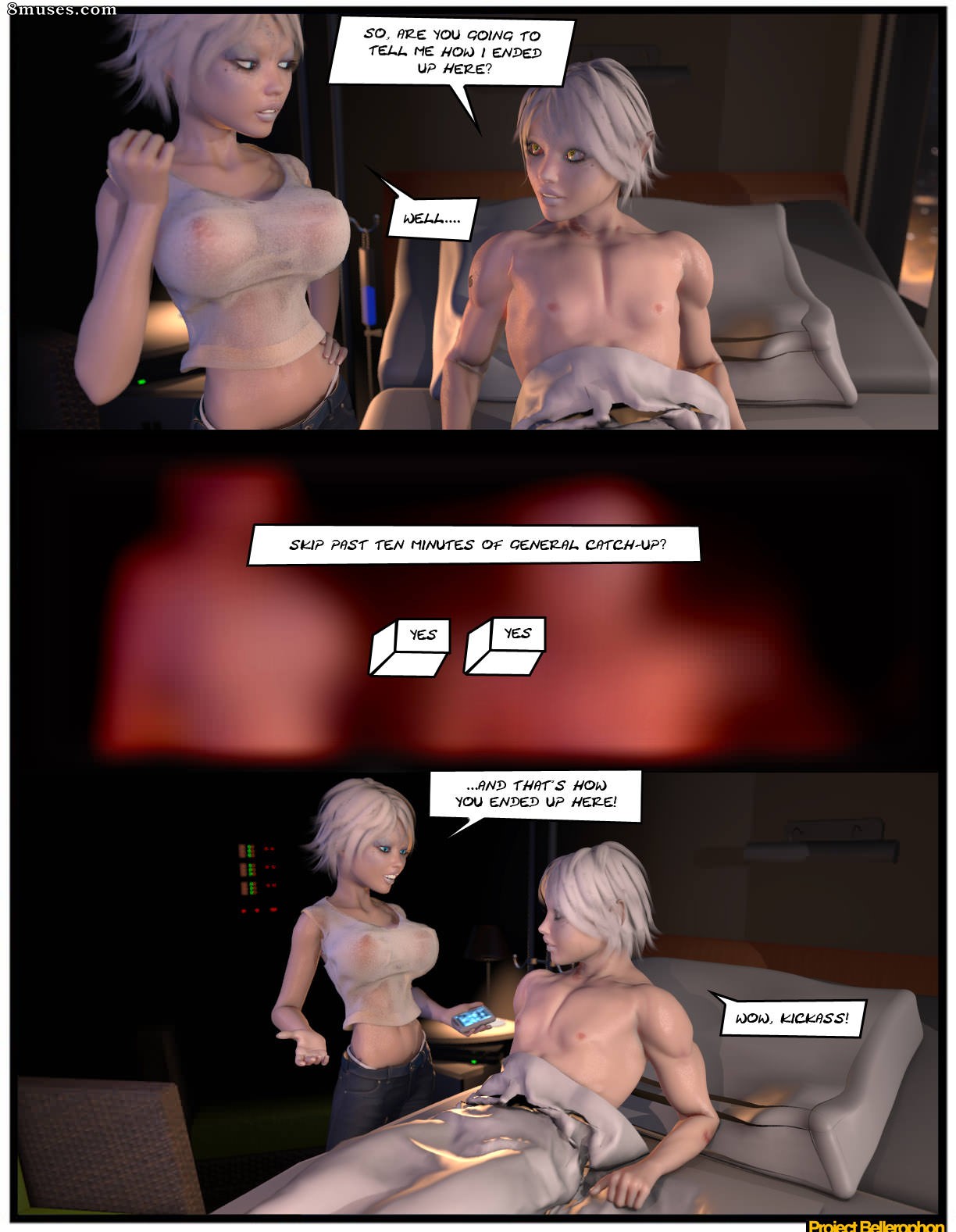 Project Bellerophon Comics - 11-Bellerophon Awakes - Page 6