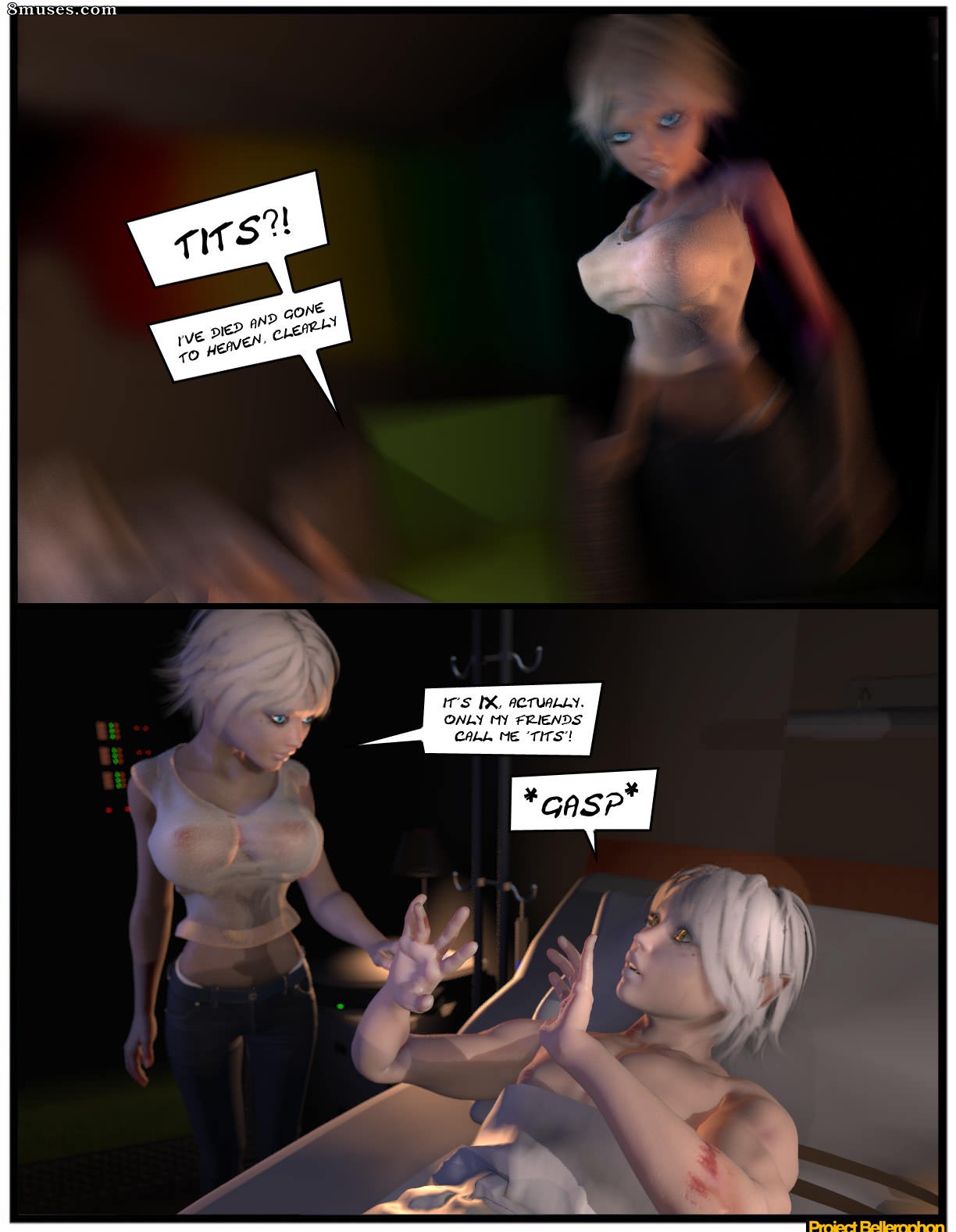 Project Bellerophon Comics - 11 - Bellerofonte despierta - Página 4