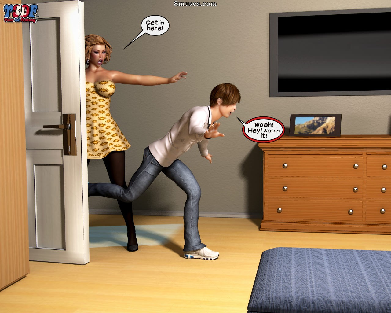 Y3DF - Your3DFantasy.com Comics - Como putas - Página 2