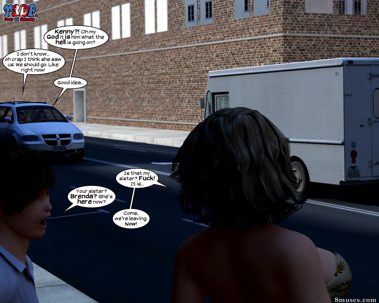 Y3DF - Your3DFantasy.com Comics - Como vadias - Página 108