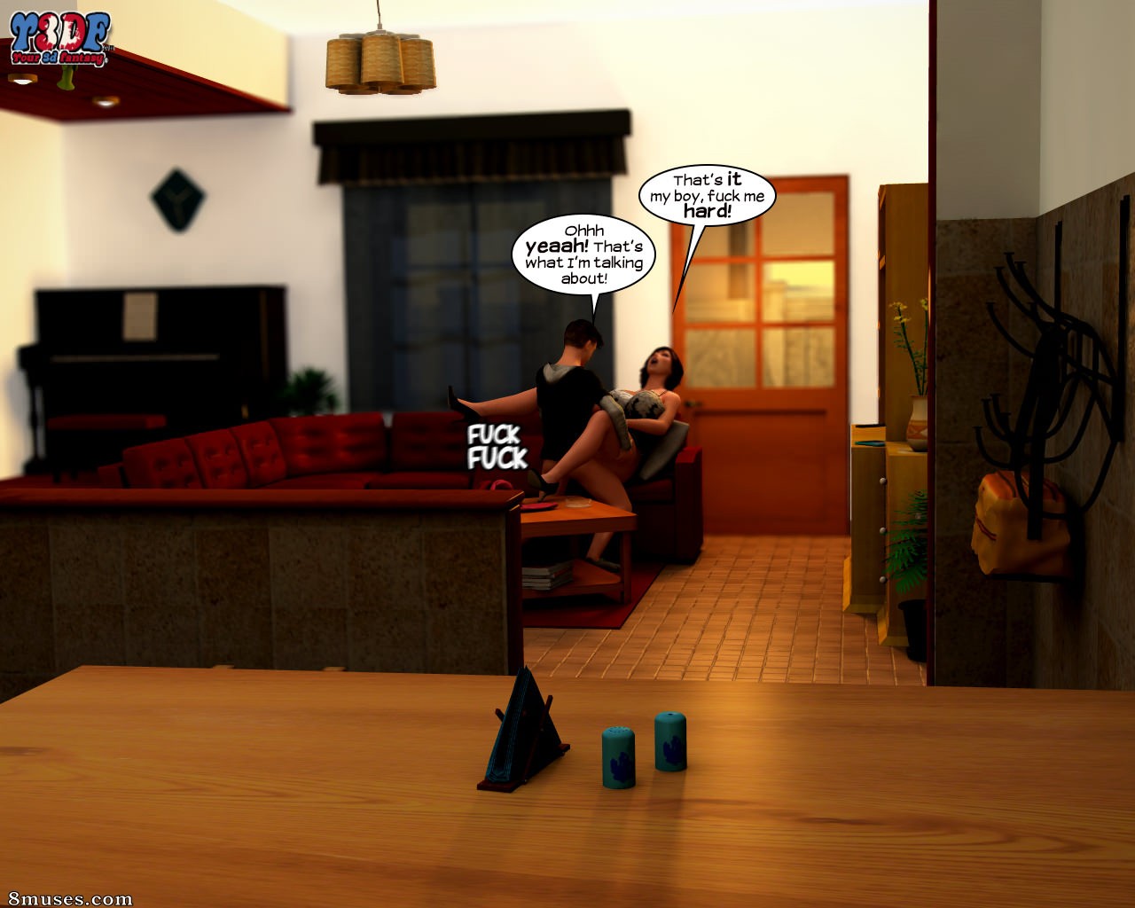 Y3DF - Your3DFantasy.com Comics - Como vadias - Página 51