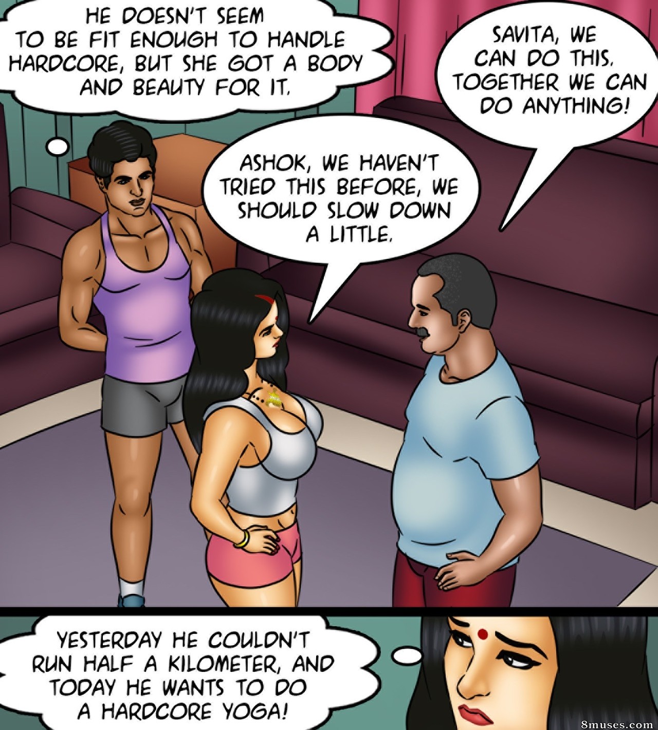 Kirtu.com Comics - Savita Bhabhi - Episode 123 - Yogasutra - Page 51