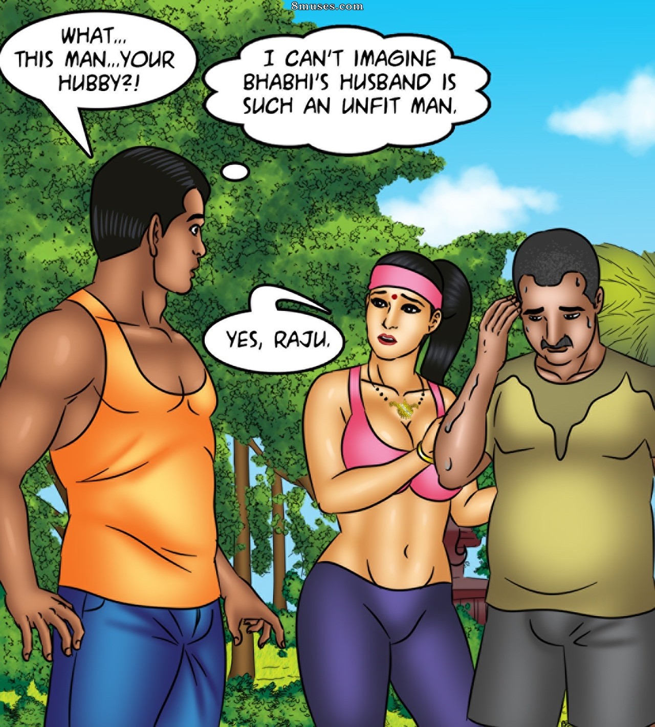 Kirtu.com Comics - Savita Bhabhi - Episode 123 - Yogasutra - Page 27