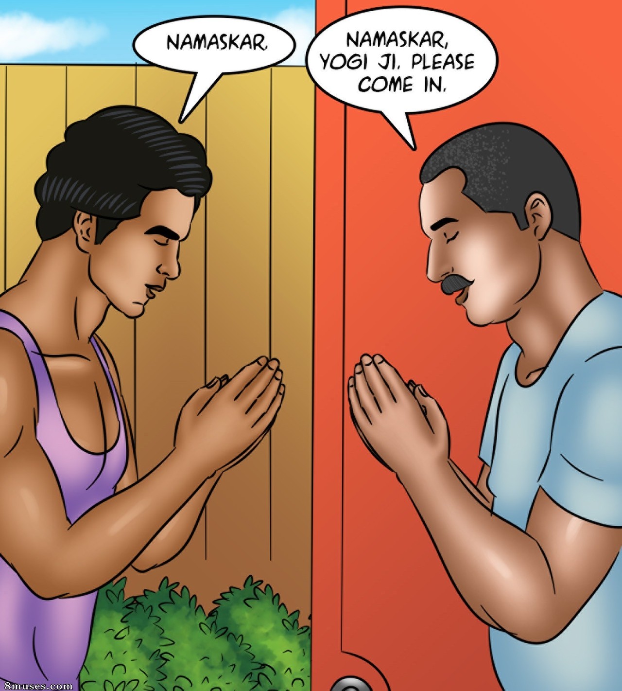Kirtu.com Comics - Savita Bhabhi - Episode 123 - Yogasutra - Page 46