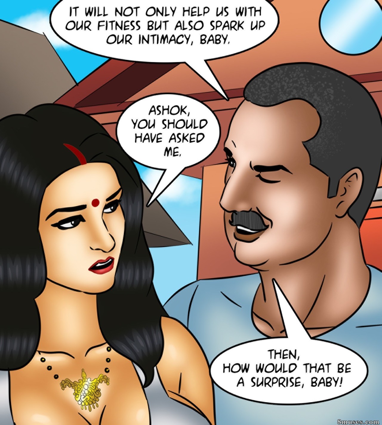 Kirtu.com Comics - Savita Bhabhi - Episode 123 - Yogasutra - Page 43