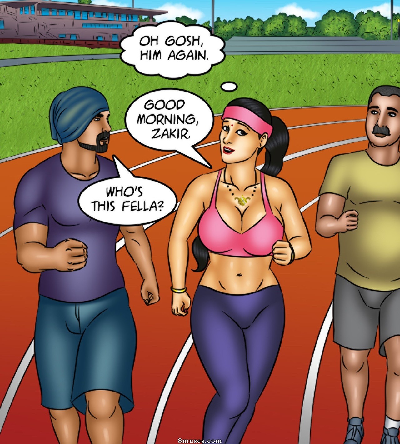 Kirtu.com Comics - Savita Bhabhi - Episode 123 - Yogasutra - Page 7