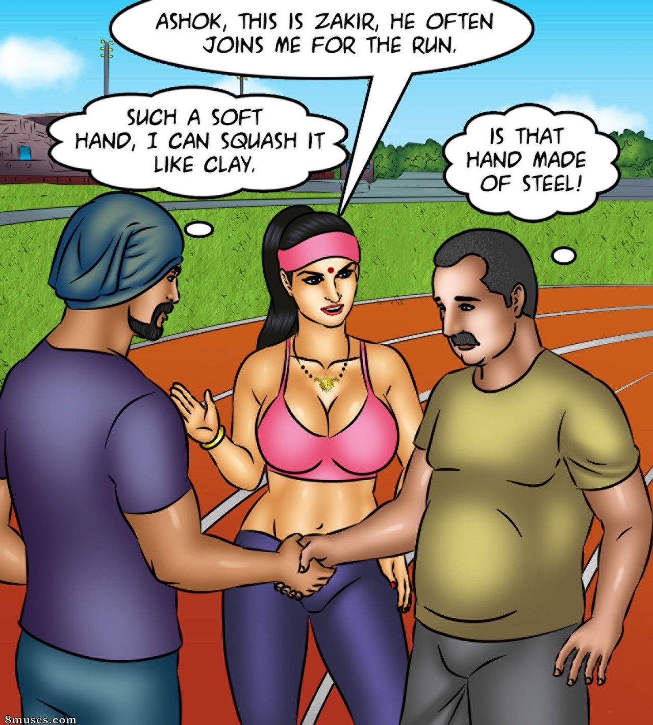 Kirtu.com Comics - Savita Bhabhi - Épisode 123 - Yogasutra - Page 9