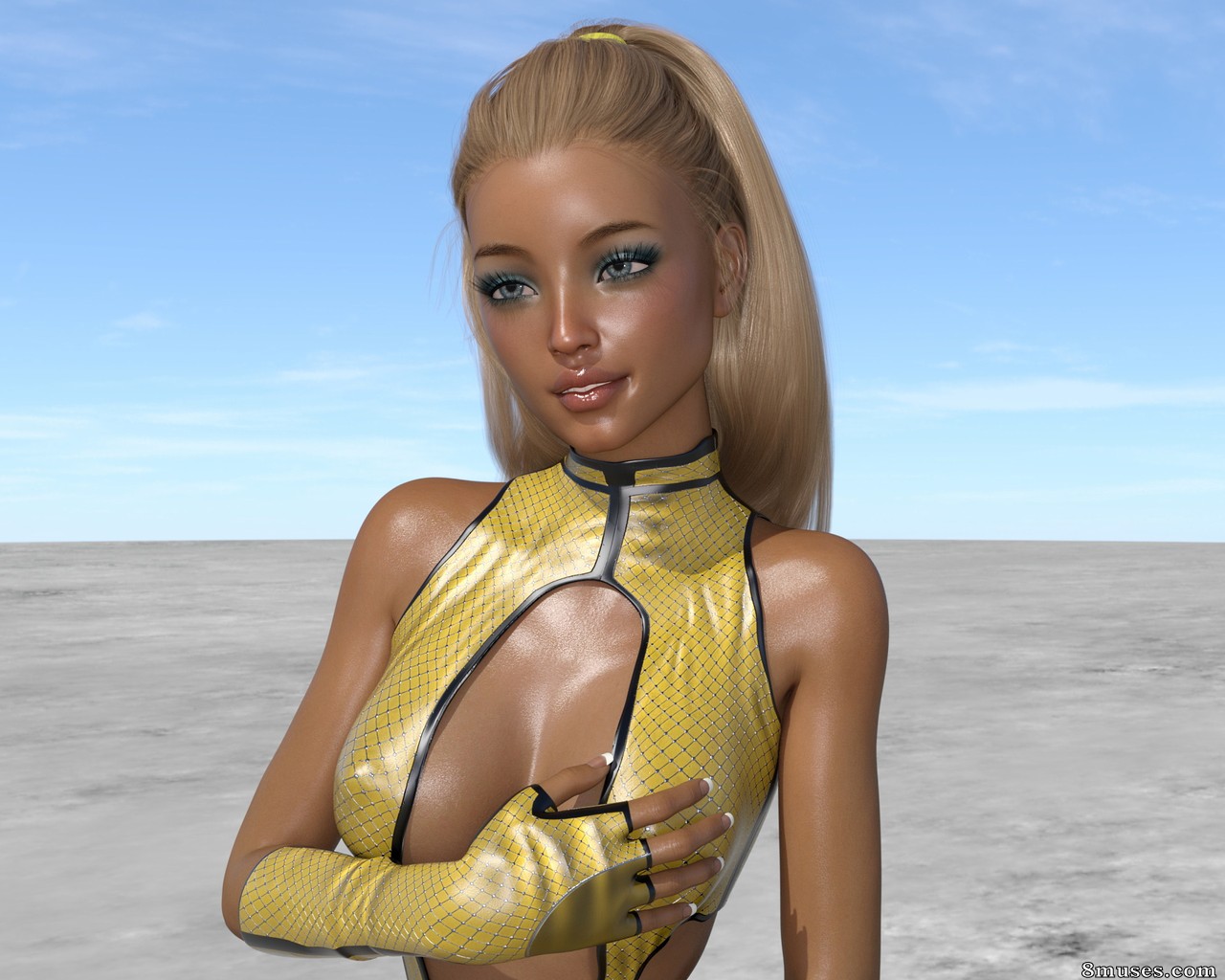 Nappo - Mia - traje de cuerpo amarillo - Página 3