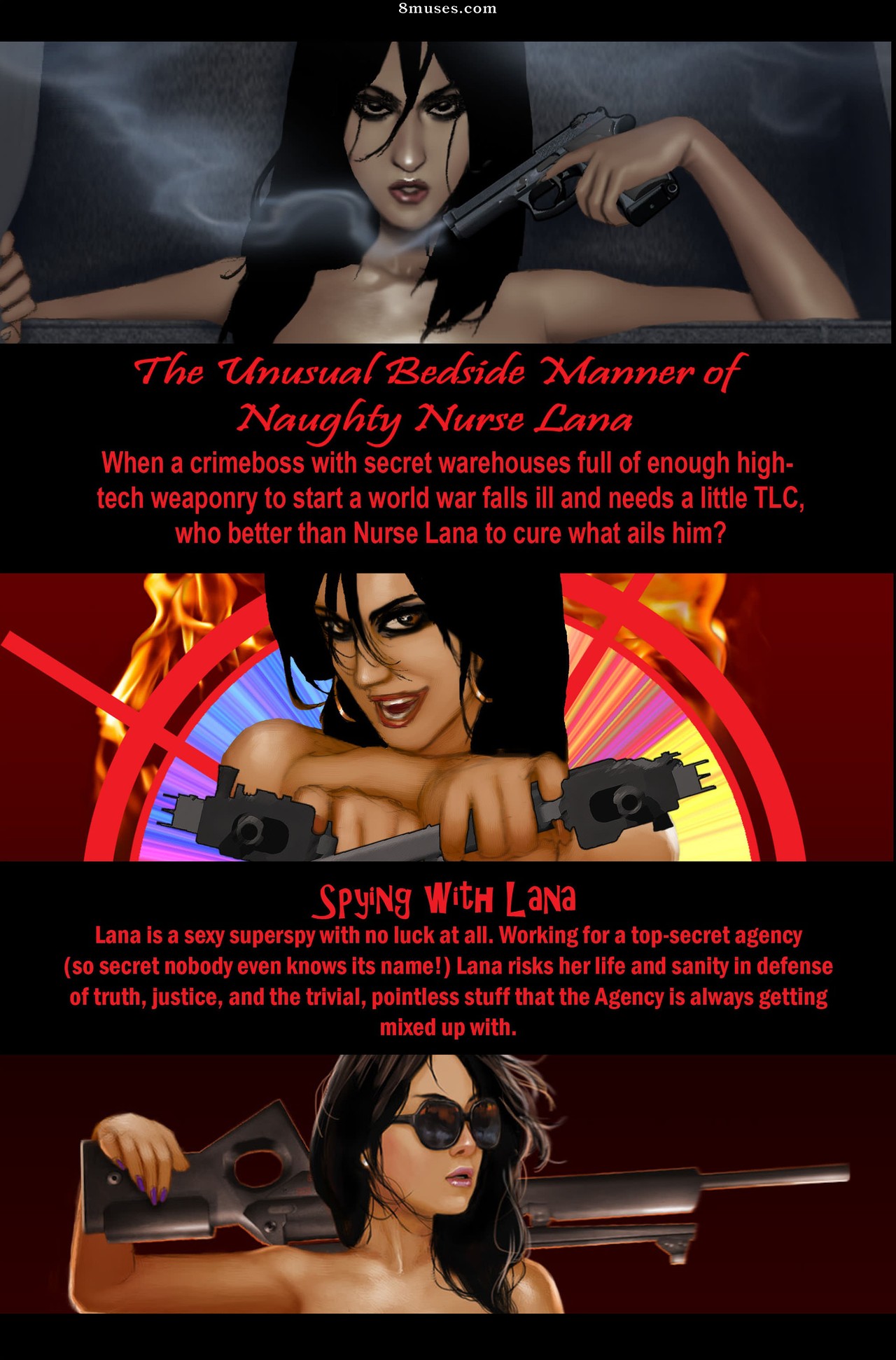 Spying with Lana - Case 10 - Naughty Nurse Lana - Page 4
