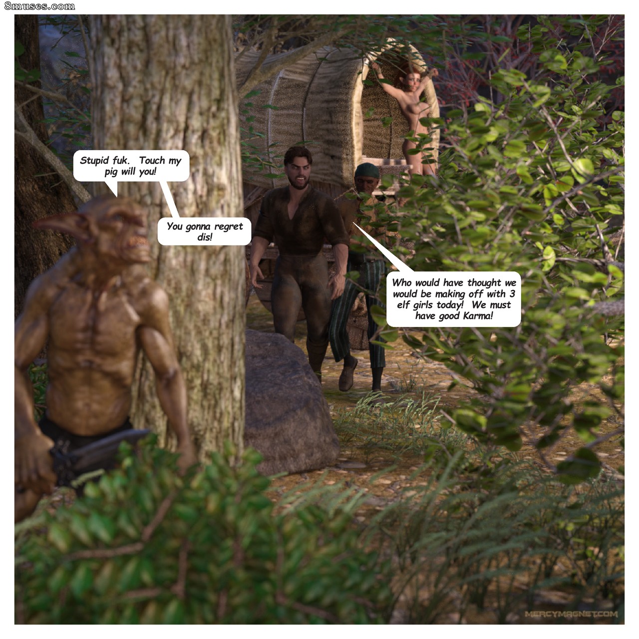 Royal Slaves to the Orc Kingdom - Issue 2 - Page 37