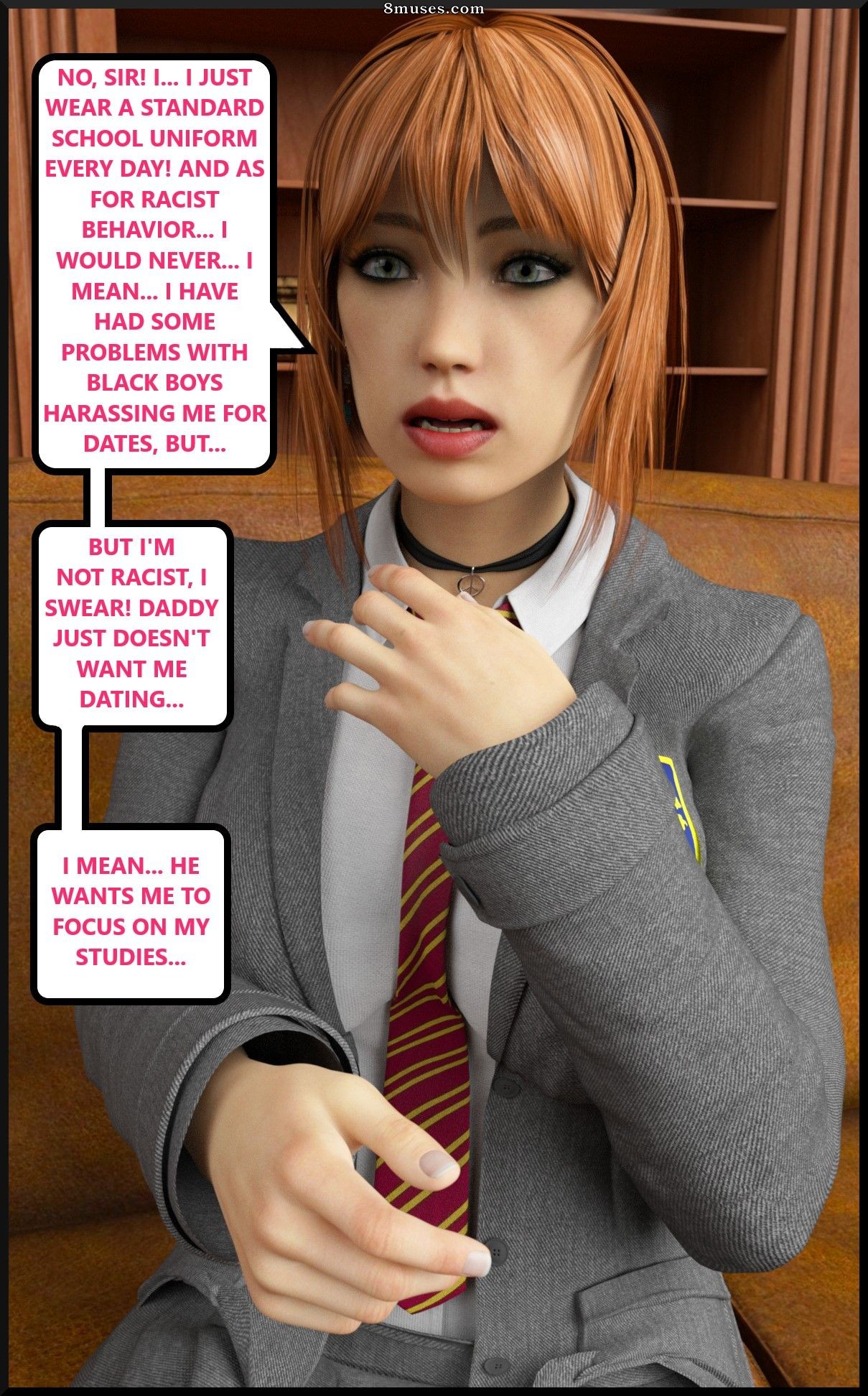 Alison Hale Comics - Black Wood Academy - Page 8