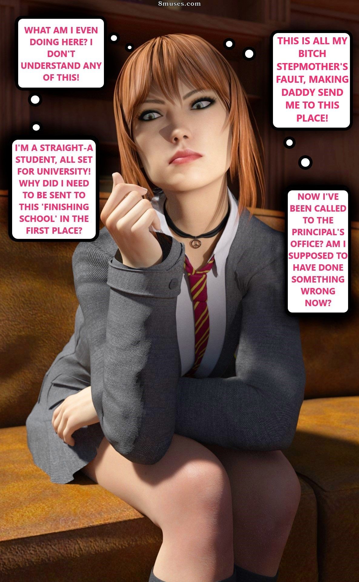 Alison Hale Comics - Black Wood Academy - Page 2