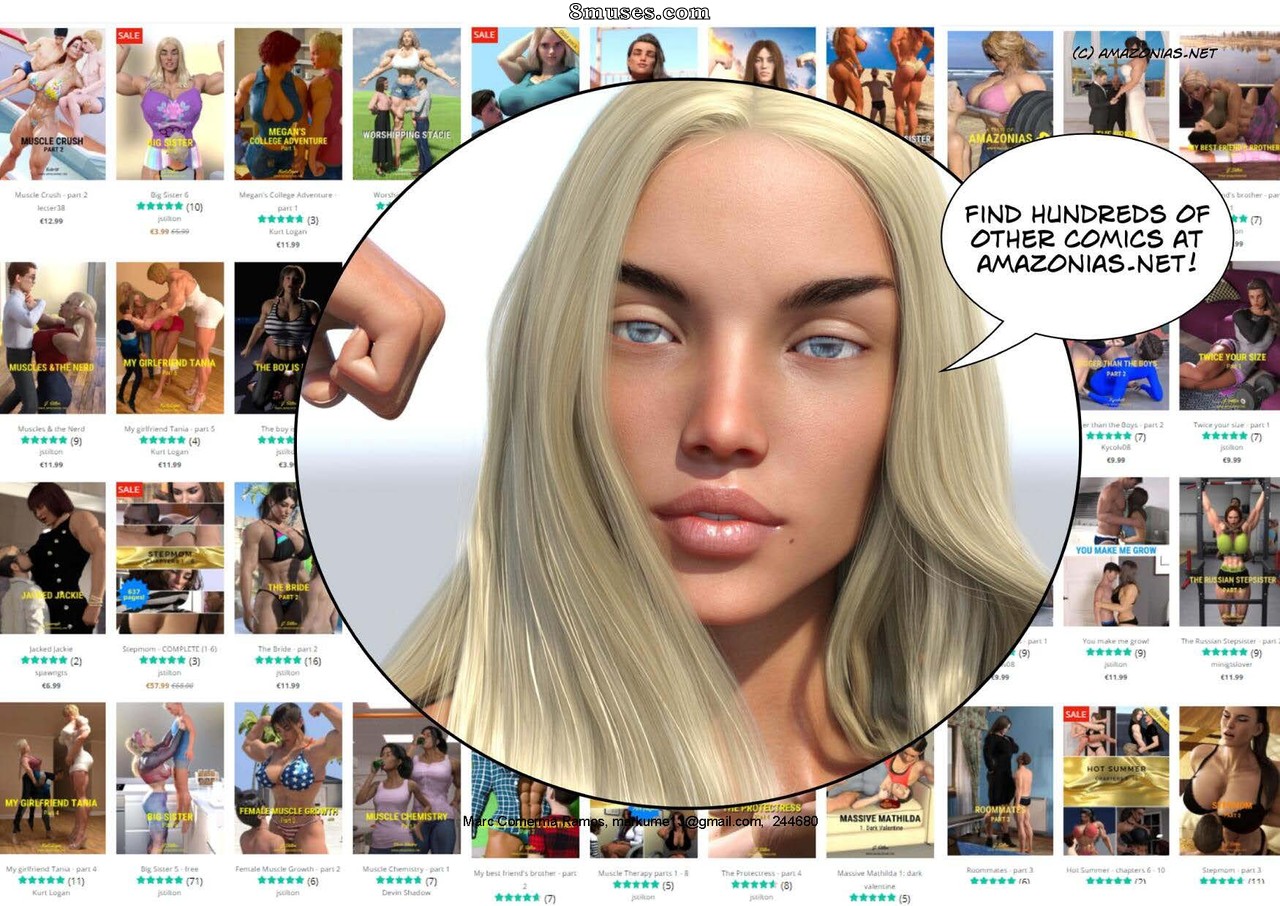 Amazonias - Climbing Mount Megan - Page 100