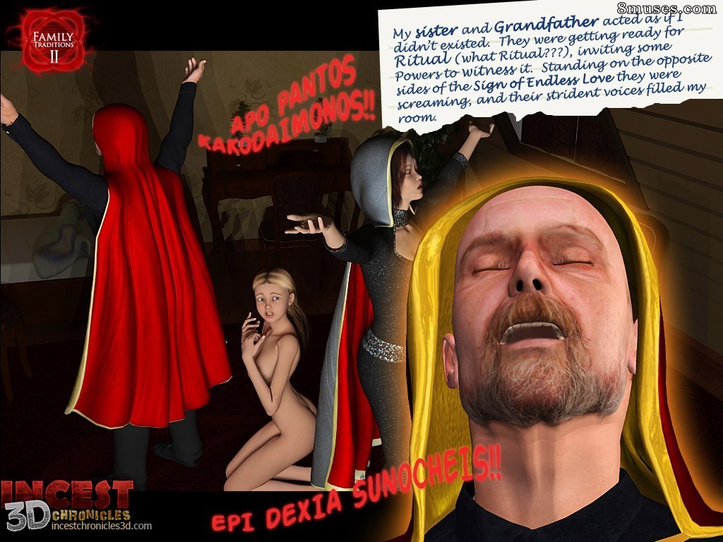 IncestChronicles3D Comics - Tradições familiares. Parte 2 - Página 26