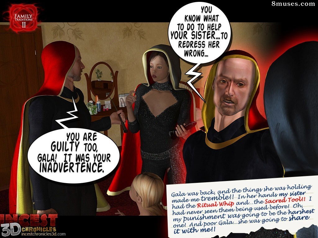 IncestChronicles3D Comics - Tradiciones familiares. Parte 2 - Página 30