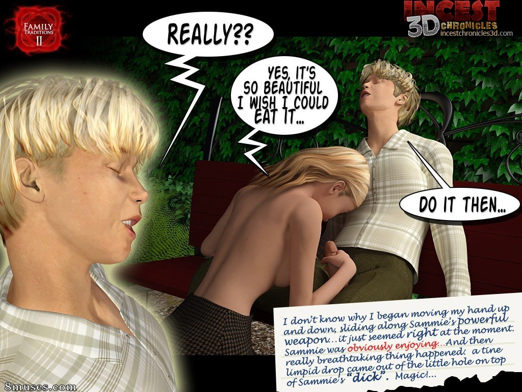 IncestChronicles3D Comics - Tradições familiares. Parte 2 - Página 16