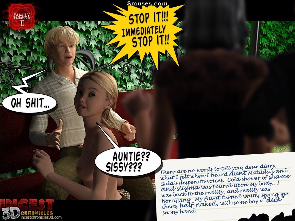 IncestChronicles3D Comics - Tradições familiares. Parte 2 - Página 19