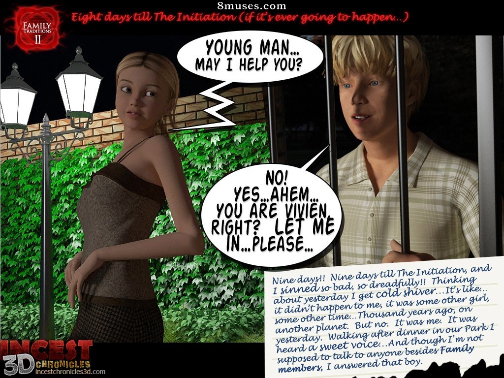 IncestChronicles3D Comics - Tradiciones familiares. Parte 2 - Página 2