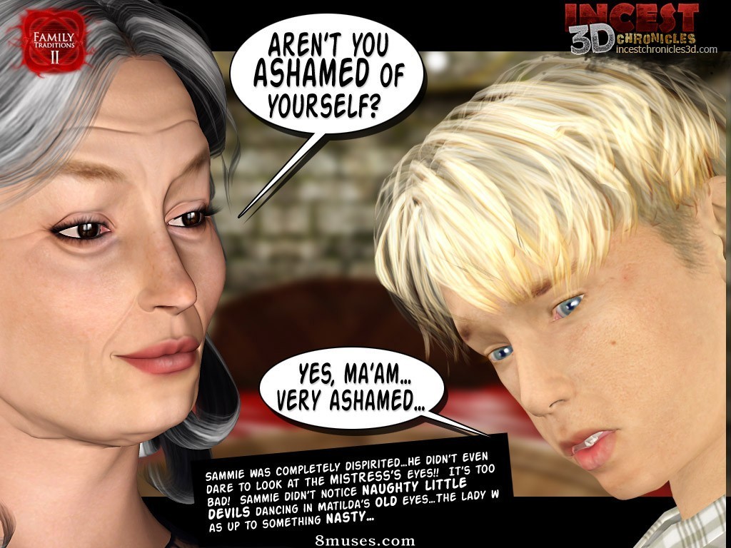 IncestChronicles3D Comics - Tradições familiares. Parte 2 - Página 45