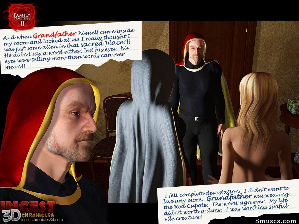 IncestChronicles3D Comics - Tradições familiares. Parte 2 - Página 24