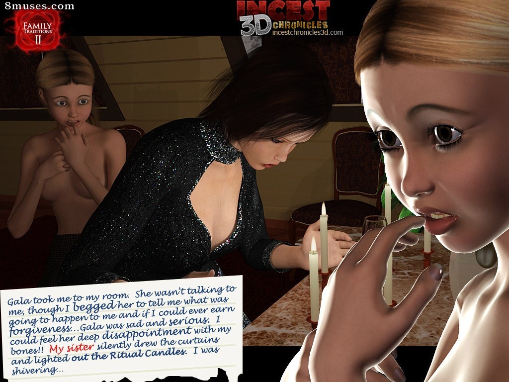IncestChronicles3D Comics - Tradiciones familiares. Parte 2 - Página 21