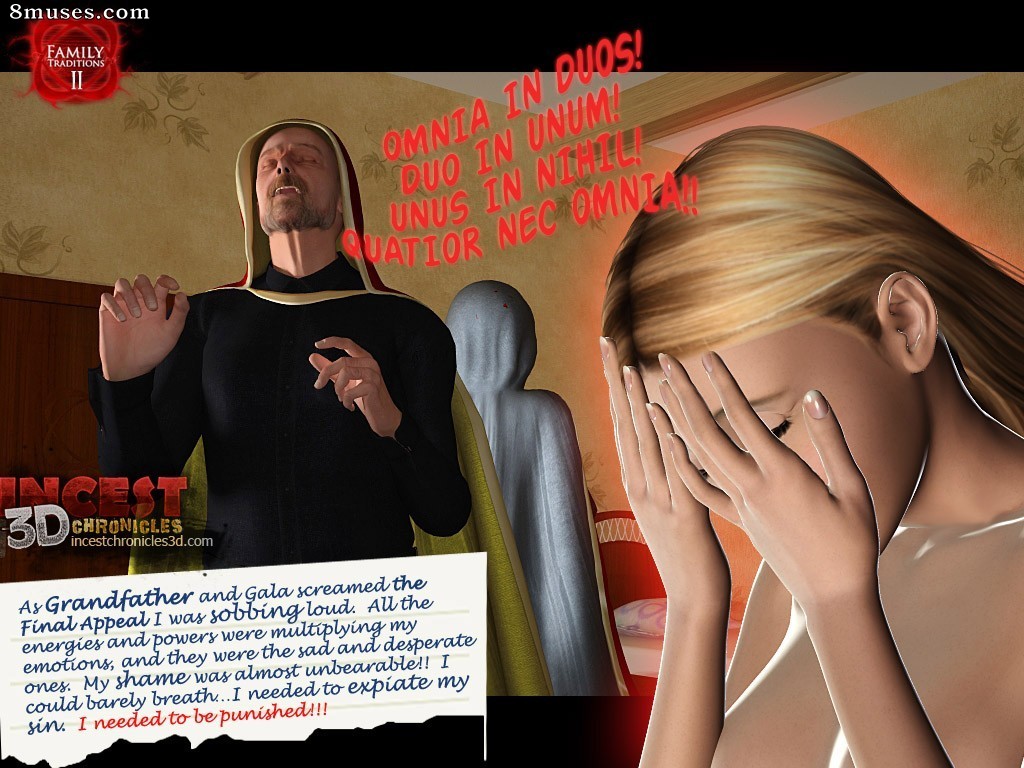 IncestChronicles3D Comics - Tradições familiares. Parte 2 - Página 27
