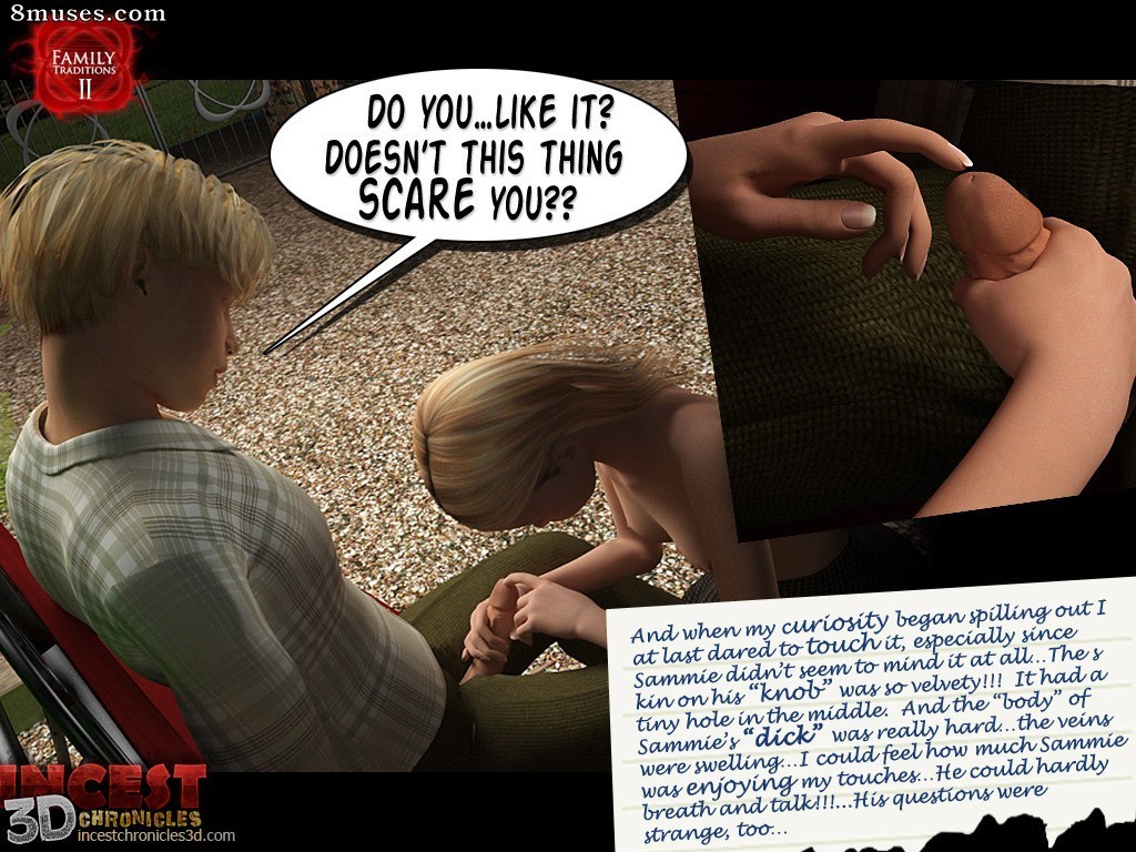 IncestChronicles3D Comics - Tradições familiares. Parte 2 - Página 14