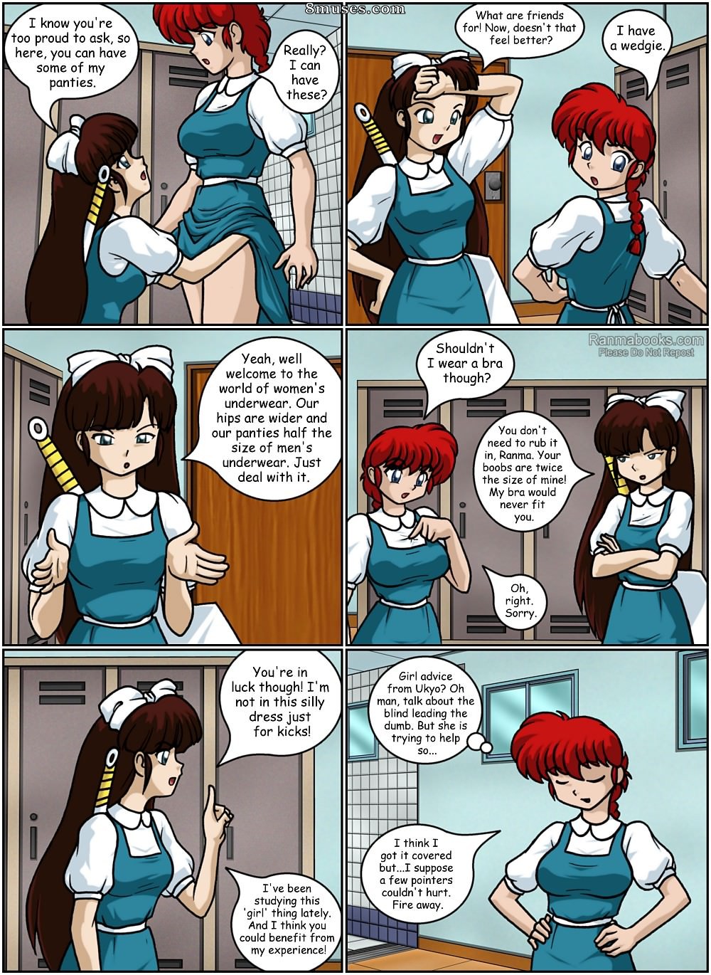 Ranma Books Comics - Por el amor de una chica lado - Página 16