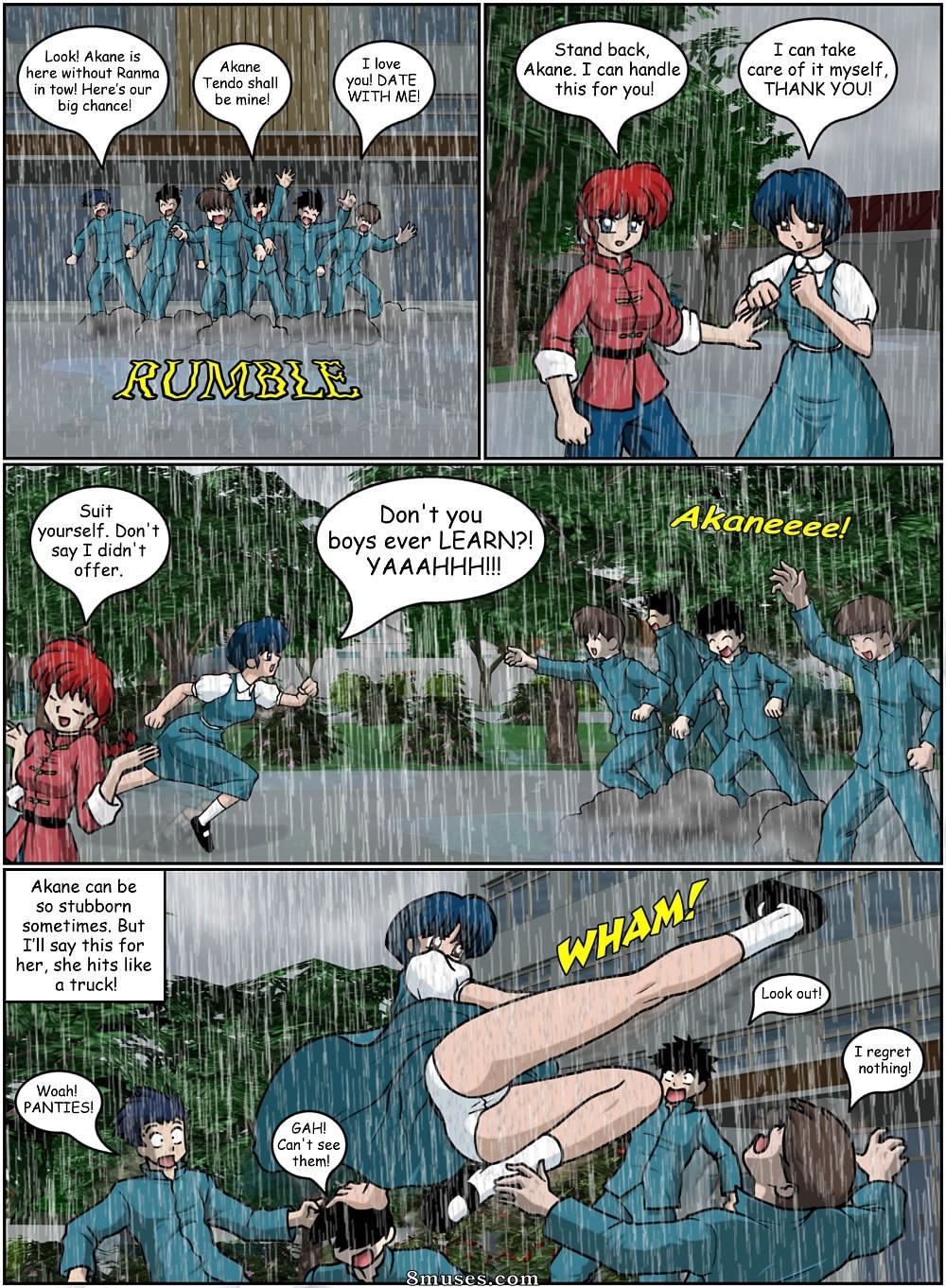 Ranma Books Comics - Pelo Amor de uma Garota Lado - Página 3