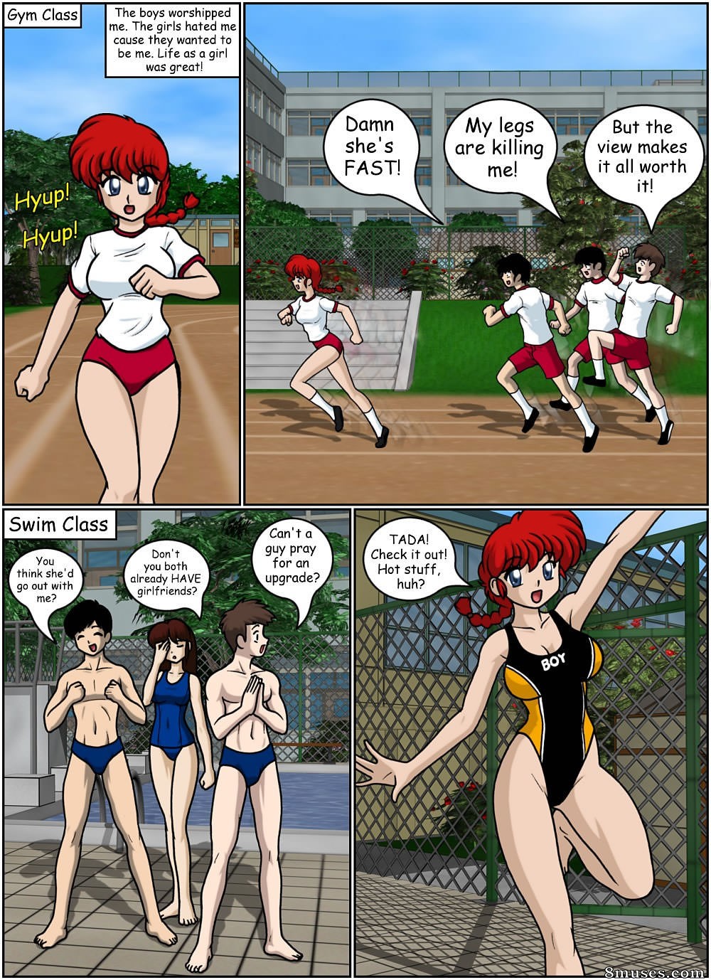 Ranma Books Comics - Pour l'amour d'une fille côté - Page 10