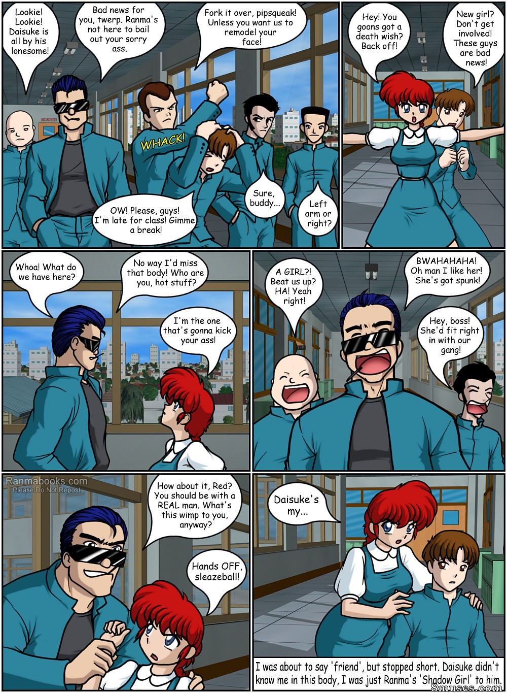 Ranma Books Comics - Por el amor de una chica lado - Página 18