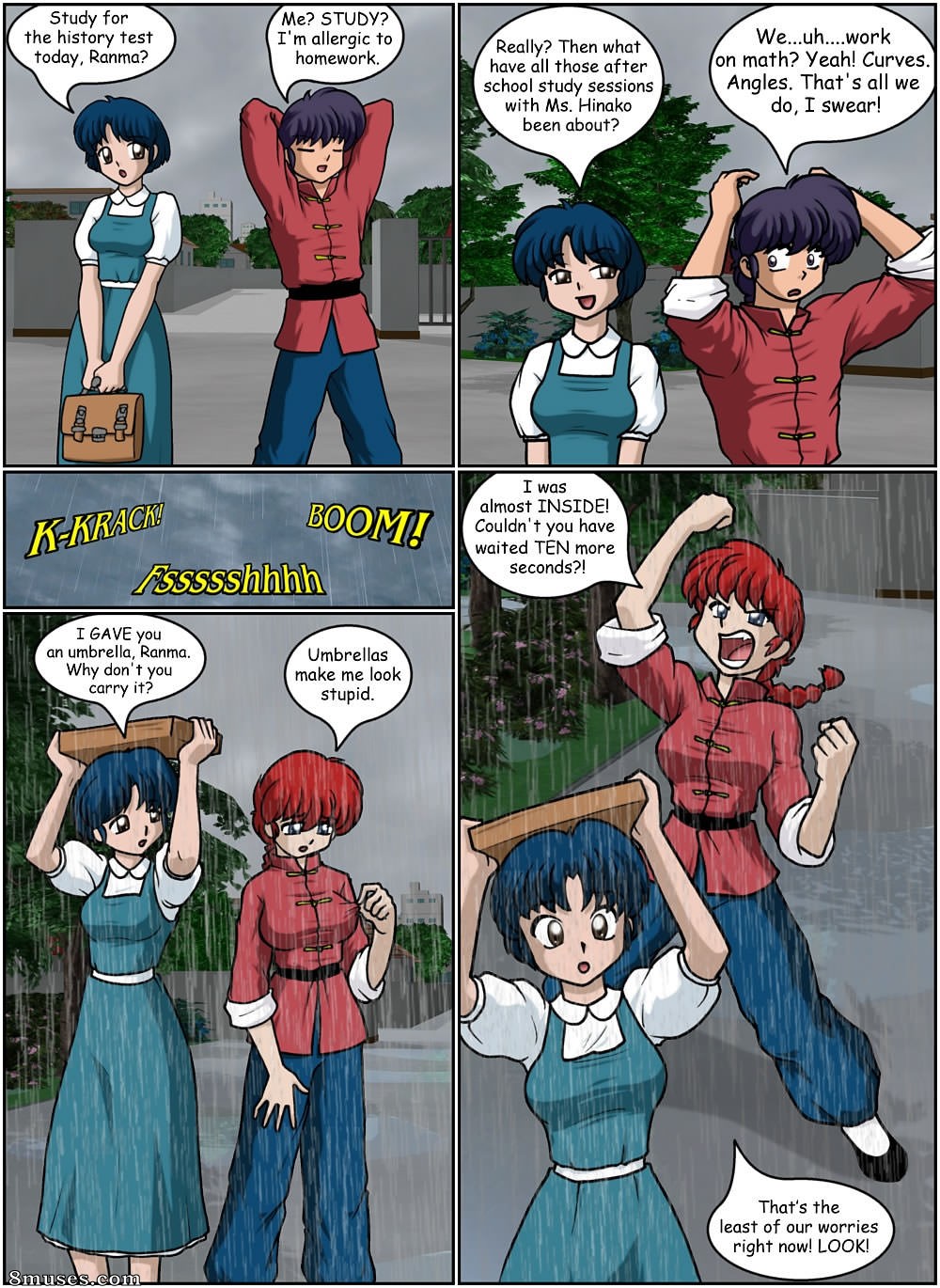Ranma Books Comics - Pelo Amor de uma Garota Lado - Página 2