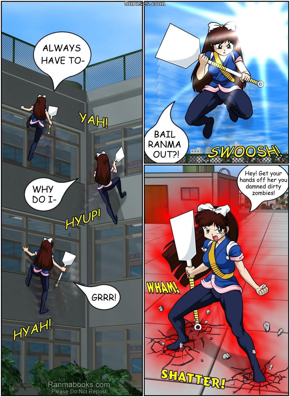 Ranma Books Comics - For Love Of A Girl Side - Page 63