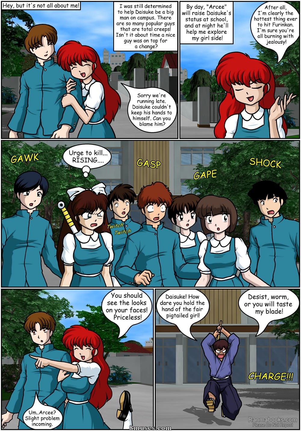 Ranma Books Comics - Pelo Amor de uma Garota Lado - Página 35