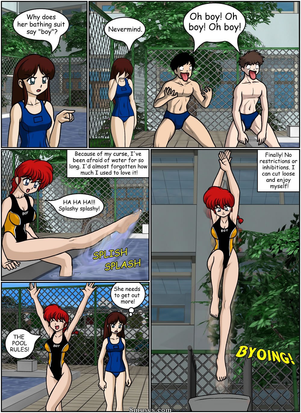 Ranma Books Comics - Pelo Amor de uma Garota Lado - Página 11