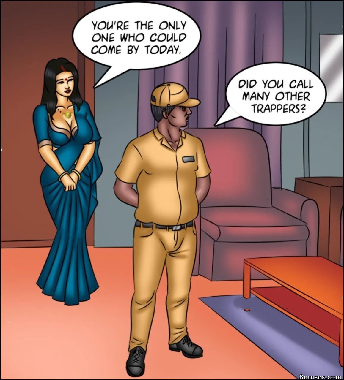 Kirtu.com Comics - Savita Bhabhi - Episode 152 - Monkey Business - Page 54