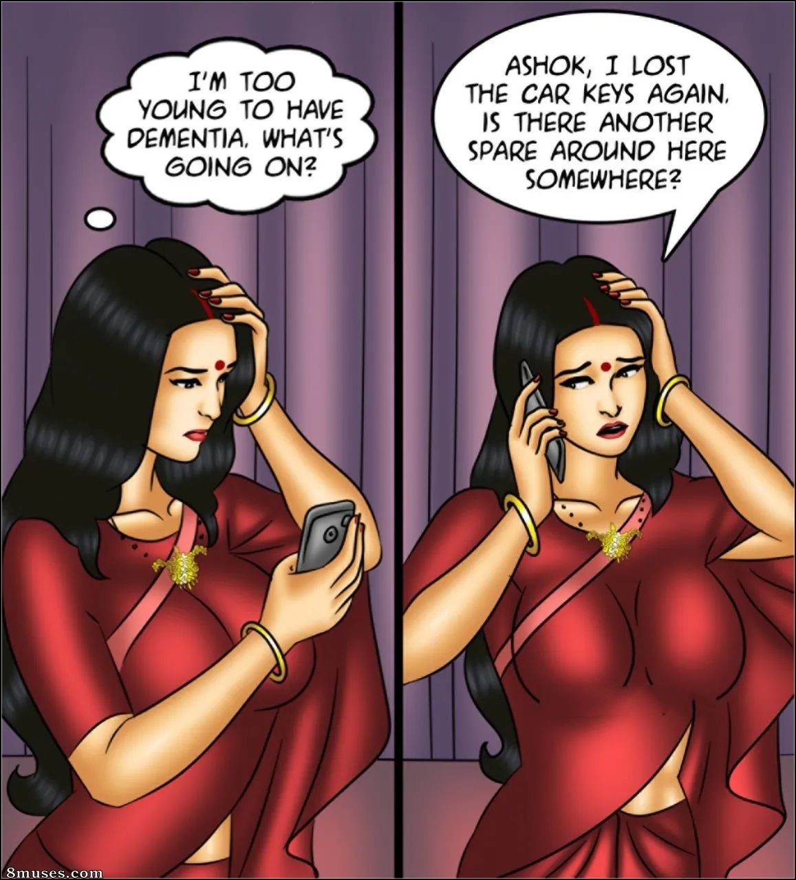 Kirtu.com Comics - Savita Bhabhi - Episode 152 - Monkey Business - Page 9