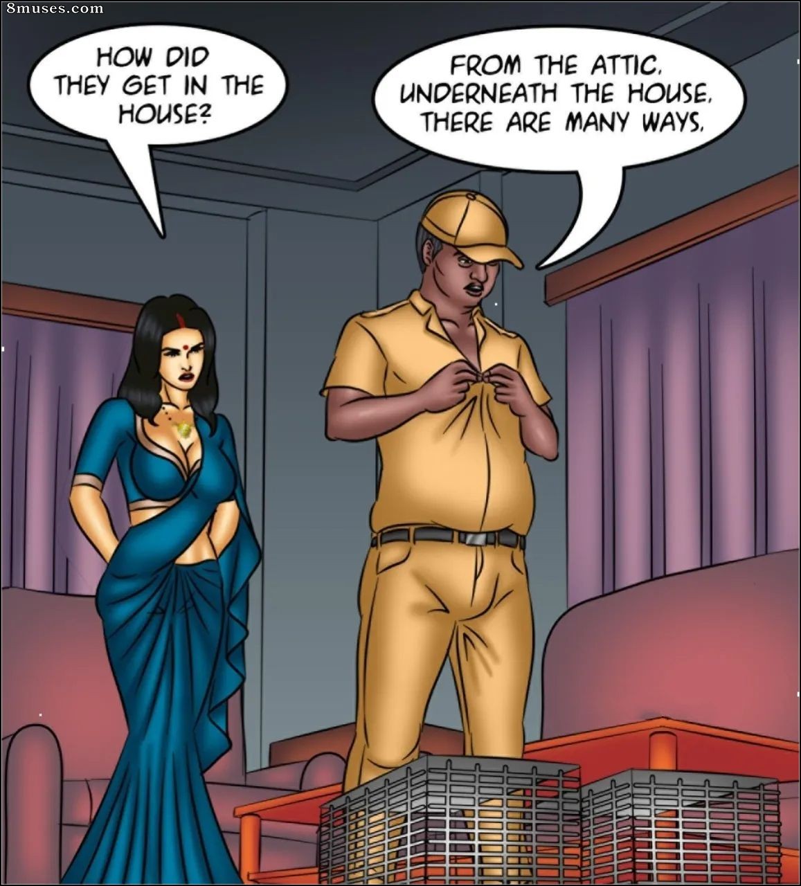 Kirtu.com Comics - Savita Bhabhi - Episode 152 - Monkey Business - Page 62