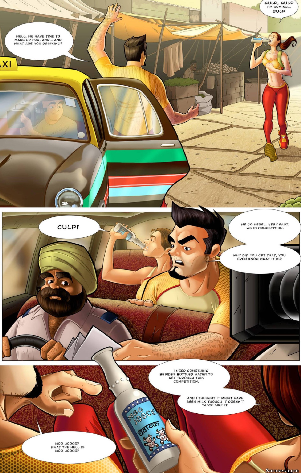 BE Story Club Comics - Moo-nicas Amoo-zing Adventure - Page 4